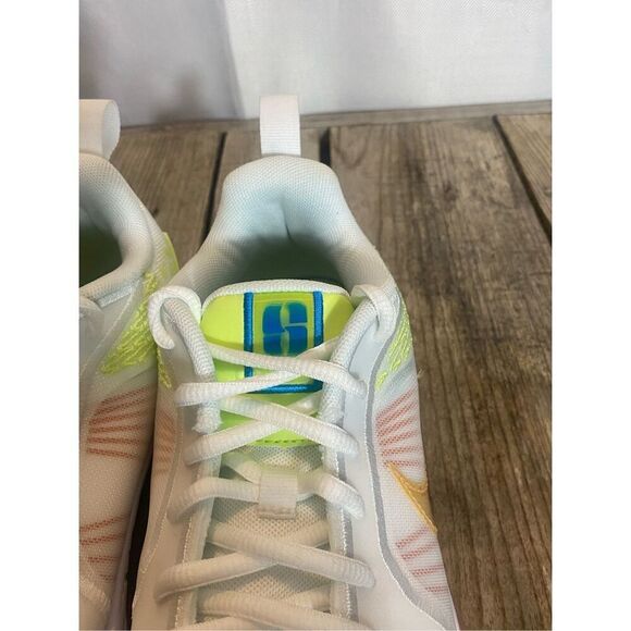 Nike Zoom Freak 5 GS White Multi-Color Basketball Shoes Youth 4.5Y HF1188-104 - Picture 7 of 9